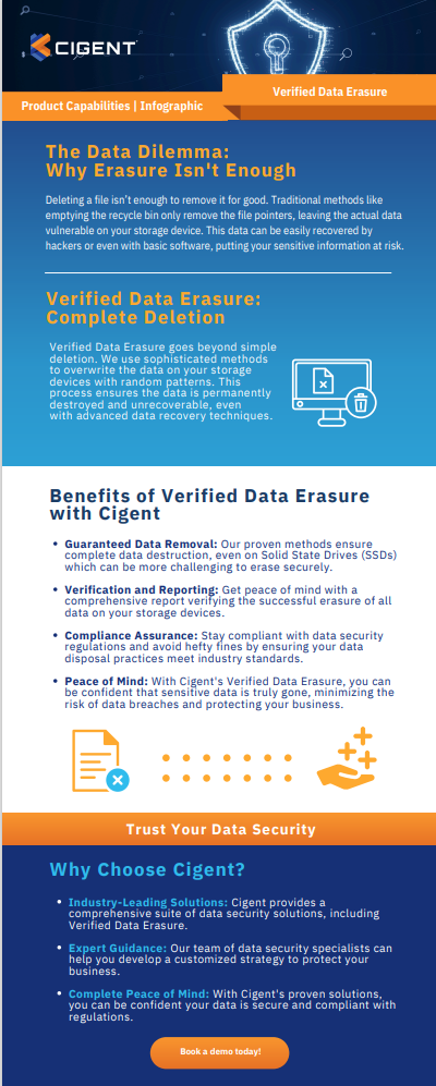 Verified Data Erasure Verified Data Erasure